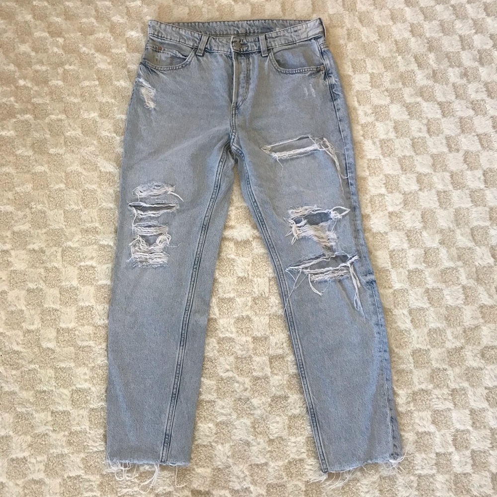 H&M’s & Denim Distressed Jeans